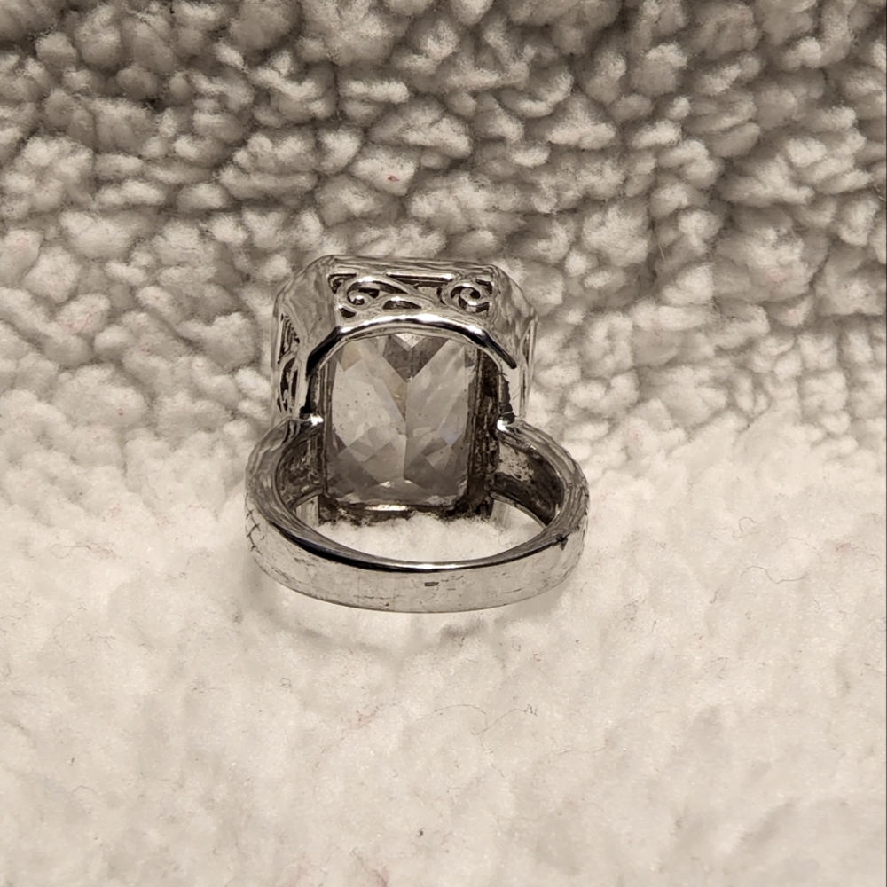 Rectangular  Cocktail ring - Picture 3 of 5
